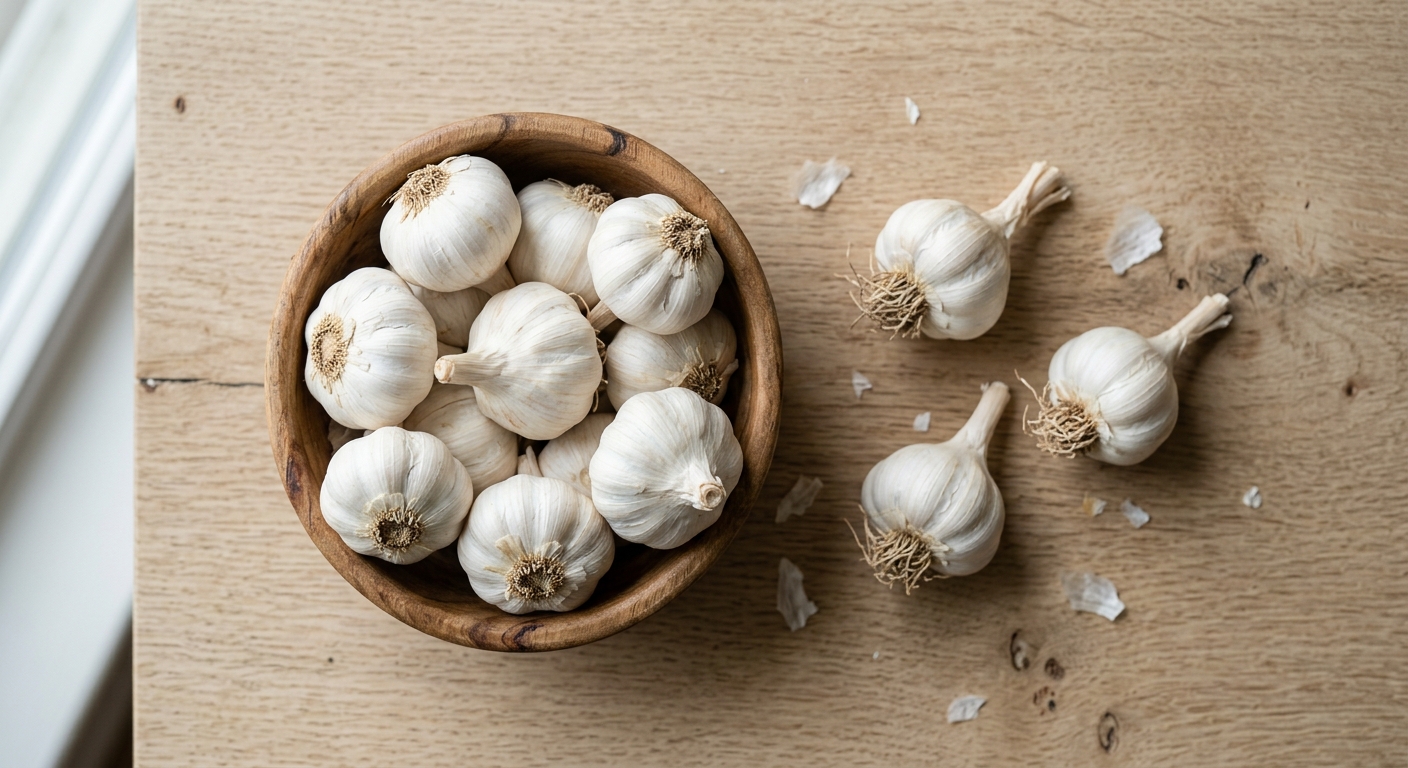 Sun-dried Garlic